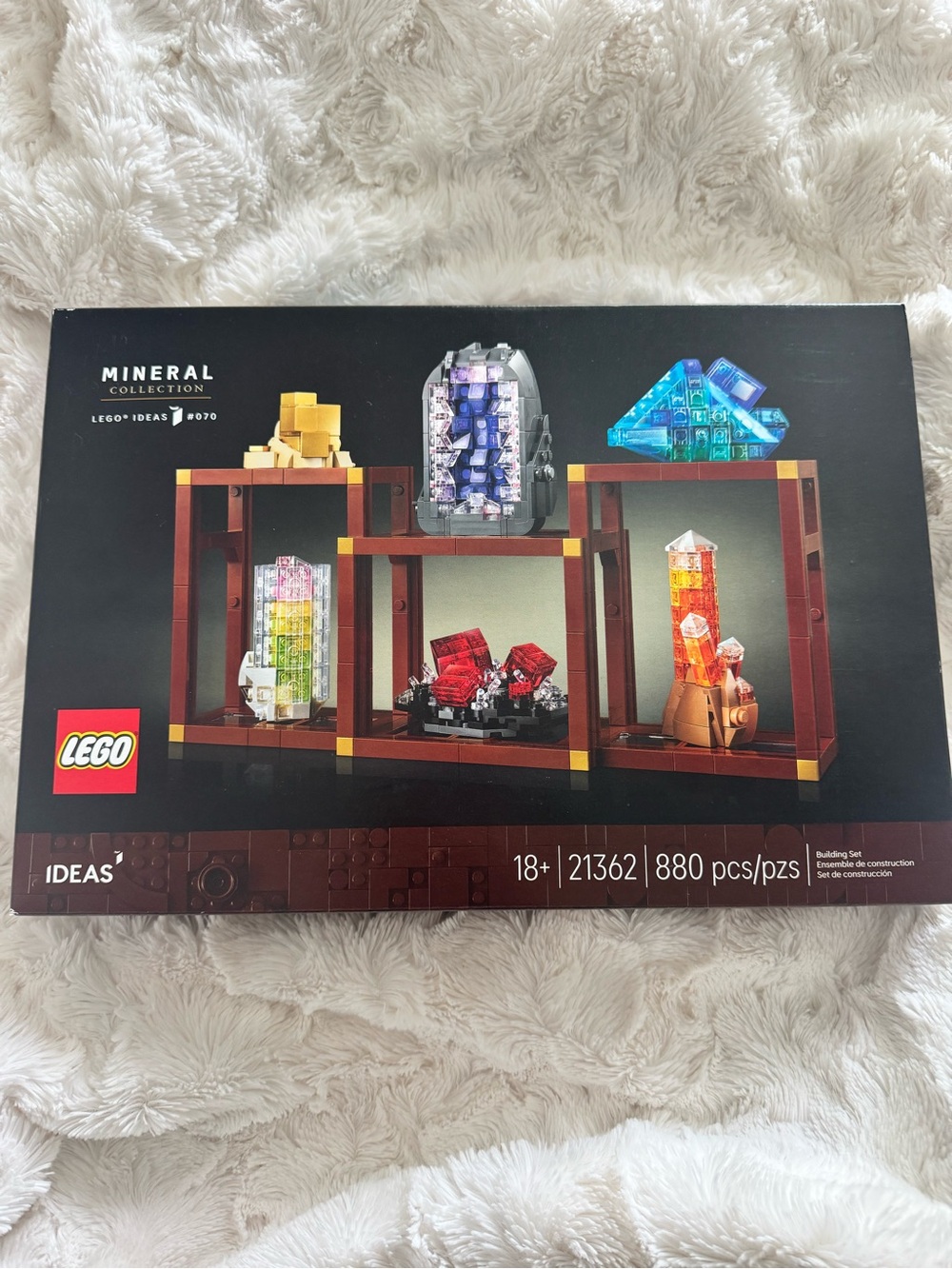 LEGO Ideas Mineral Collection 21362 880pc NEW SEALED